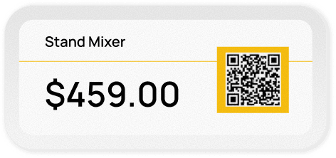 Aquila Shelf Edge label — Stand Mixer